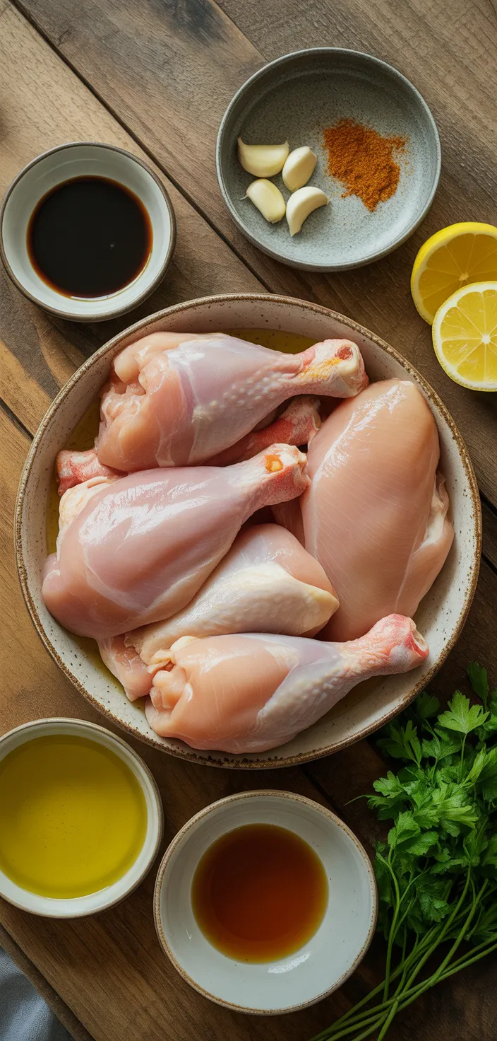 Ingredients photo for Best Chicken Marinade For Grilling (+Tips) Recipe
