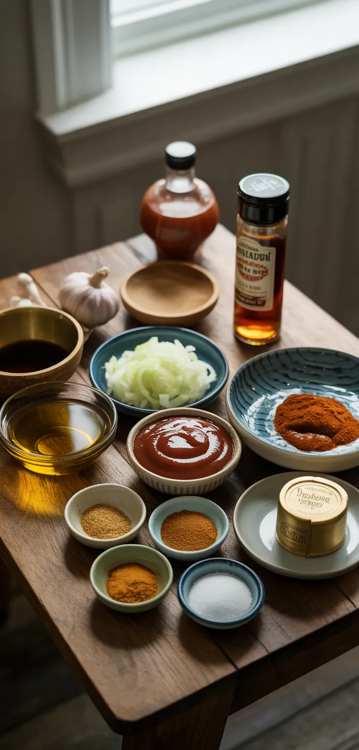 Ingredients photo for Bourbon Barbecue Sauce Recipe