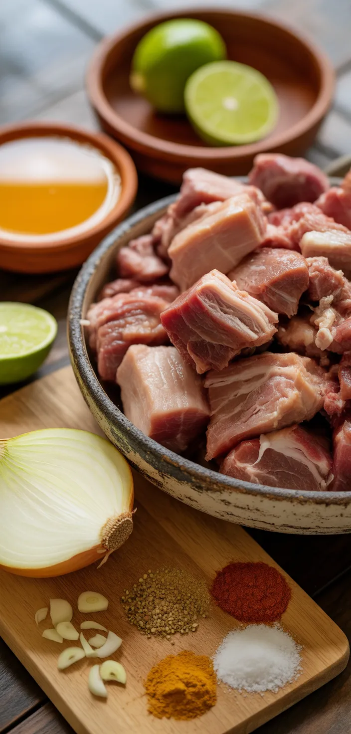 Ingredients photo for Carnitas Recipe {Slow Cooker}