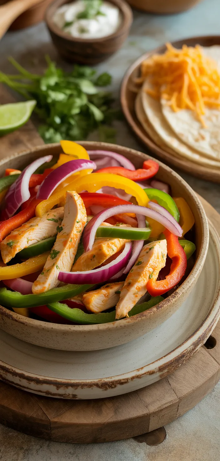 Ingredients photo for Cast Iron Chicken Fajitas Recipe