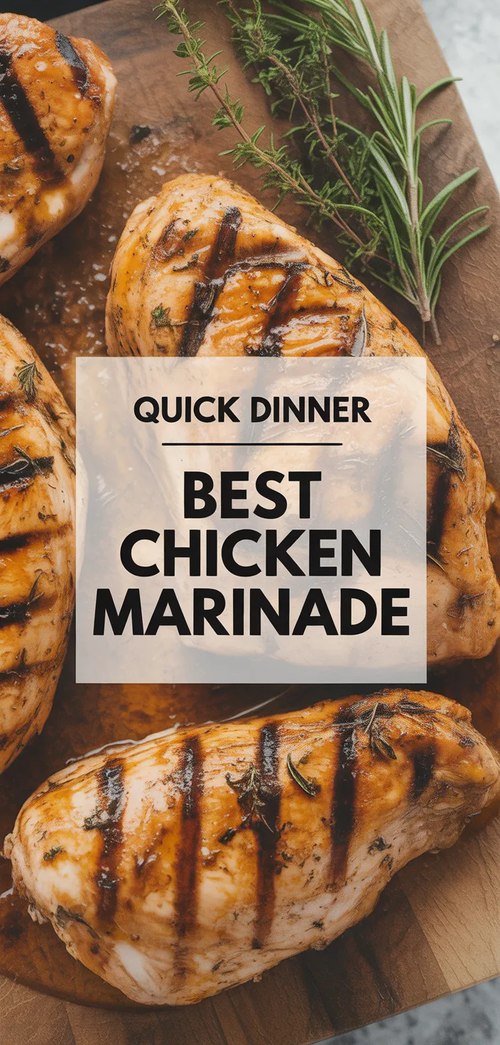 A photo of Best Chicken Marinade For Grilling (+Tips) Recipe