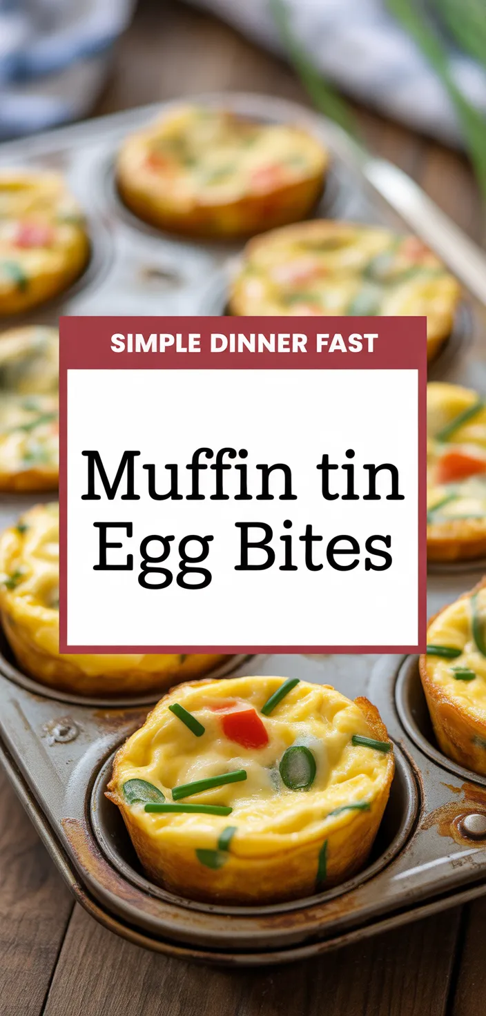 A photo of Easy Muffin Tin Egg Bites Recipe
