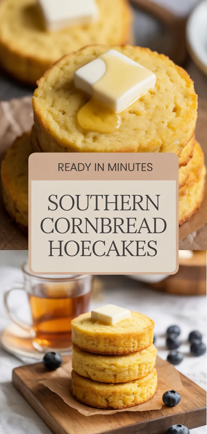 A photo of Southern Cornbread Hoecakes Recipe