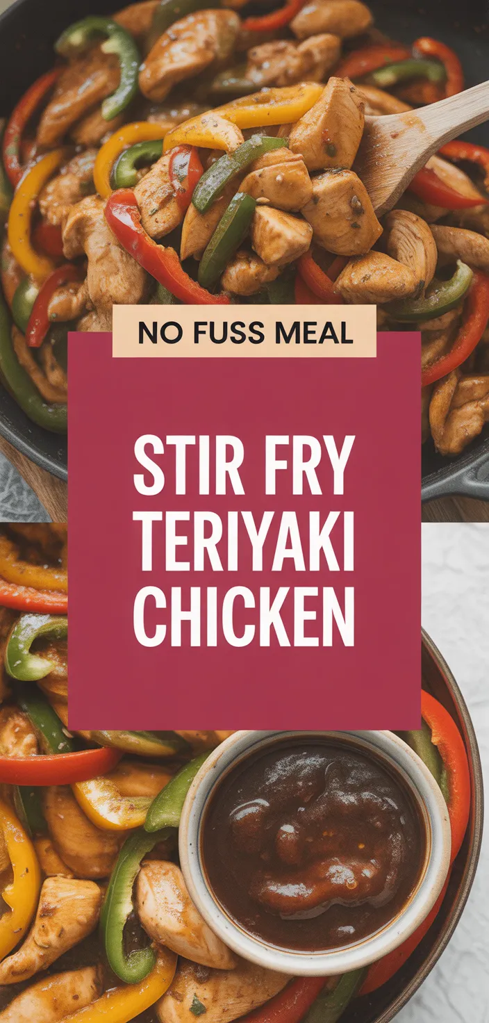 A photo of Stir Fry Teriyaki Chicken Recipe