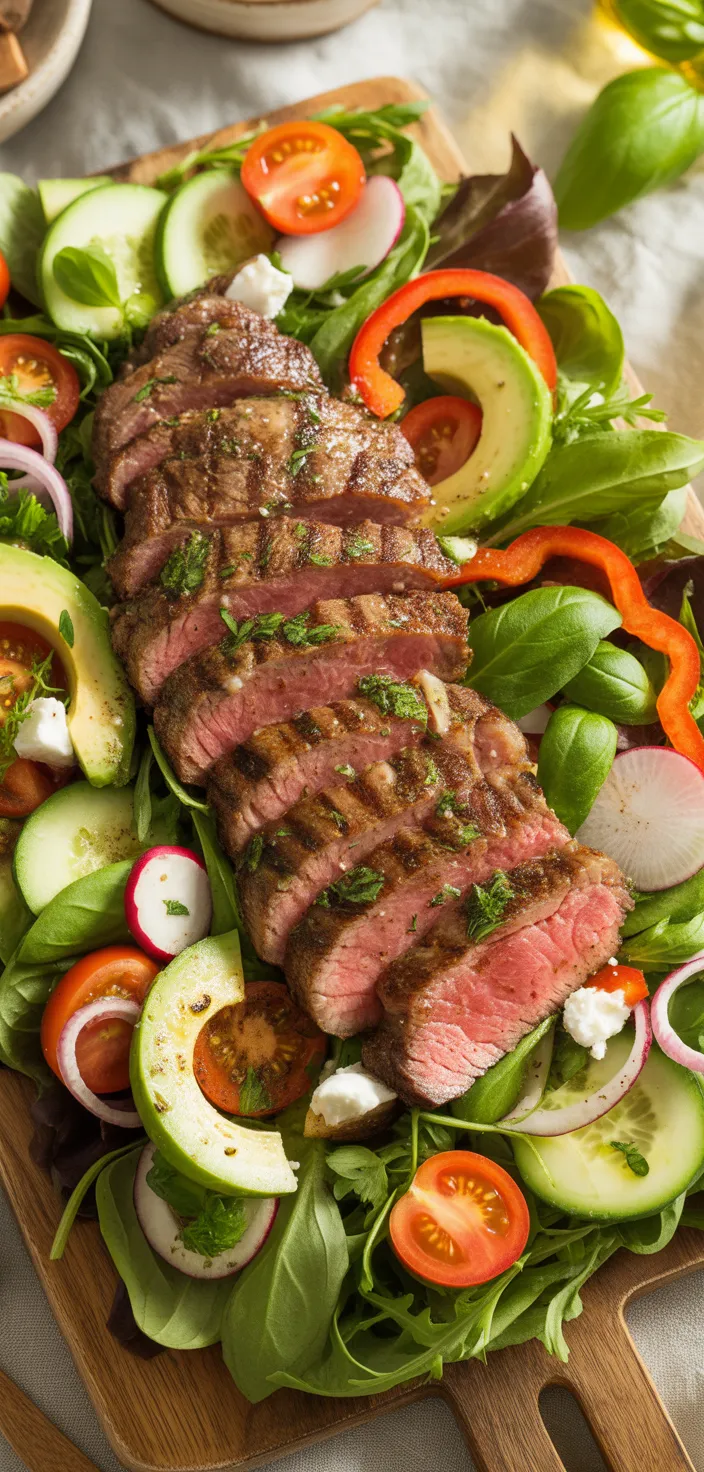 Ingredients photo for Steak Salad Recipe