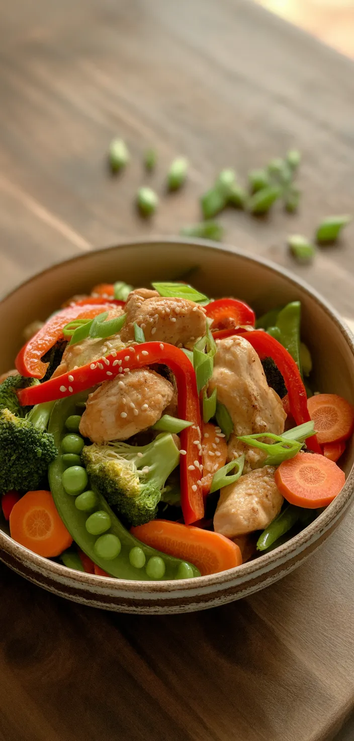 Ingredients photo for Stir Fry Teriyaki Chicken Recipe