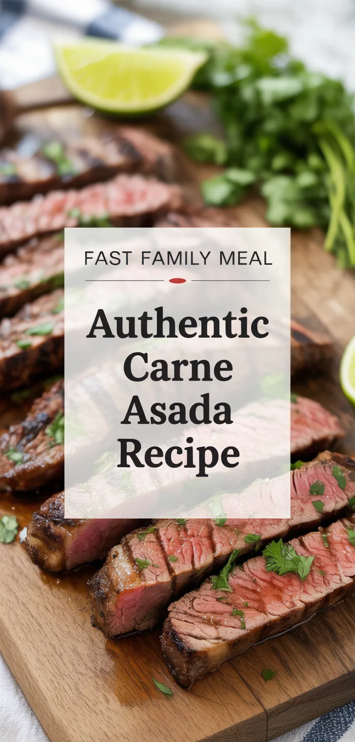 A photo of Authentic Carne Asada Recipe
