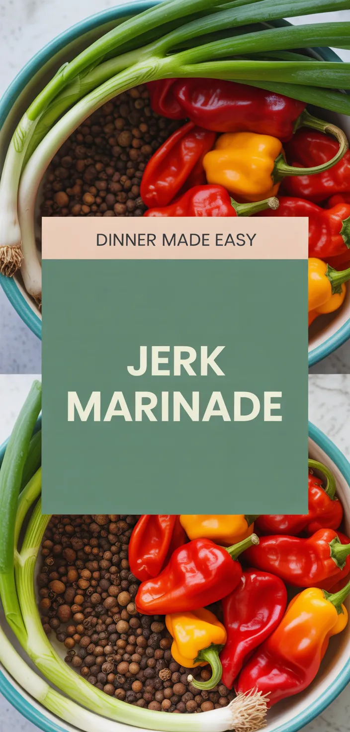 A photo of Jerk Marinade Recipe