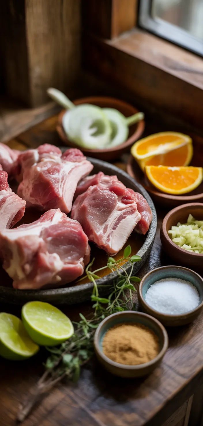 Ingredients photo for Cuban Mojo Pork Recipe