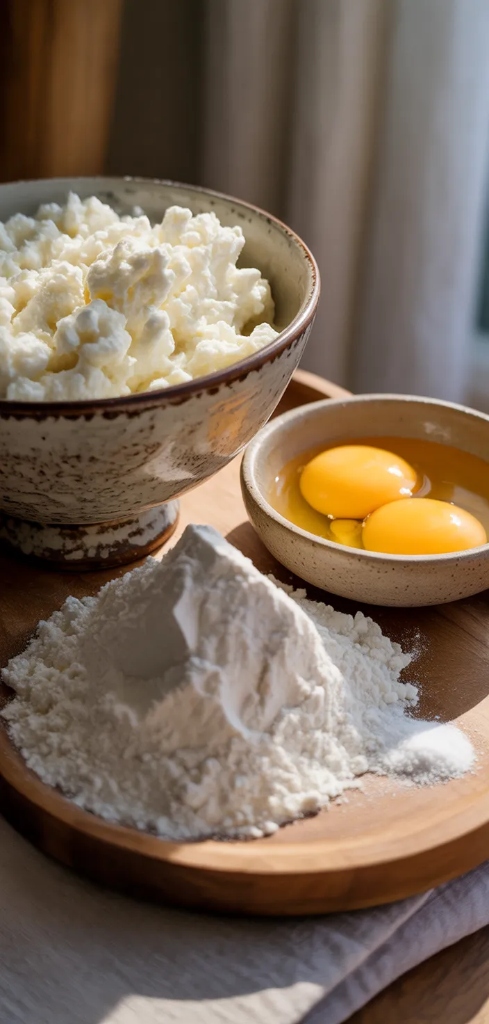 Ingredients photo for Easy Cottage Cheese Flatbread – Soft, Healthy & So Delicious! Recipe