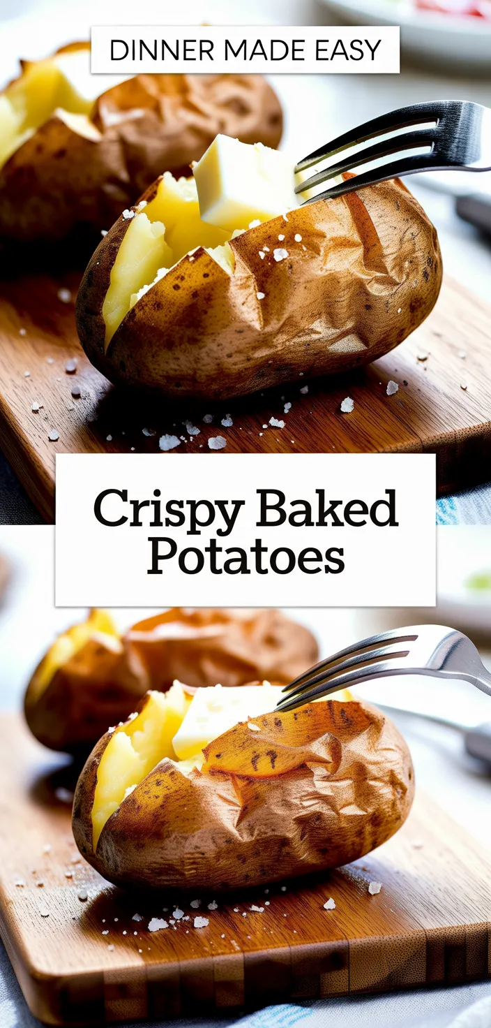 A photo of Crispy Baked Potatoes Recipe