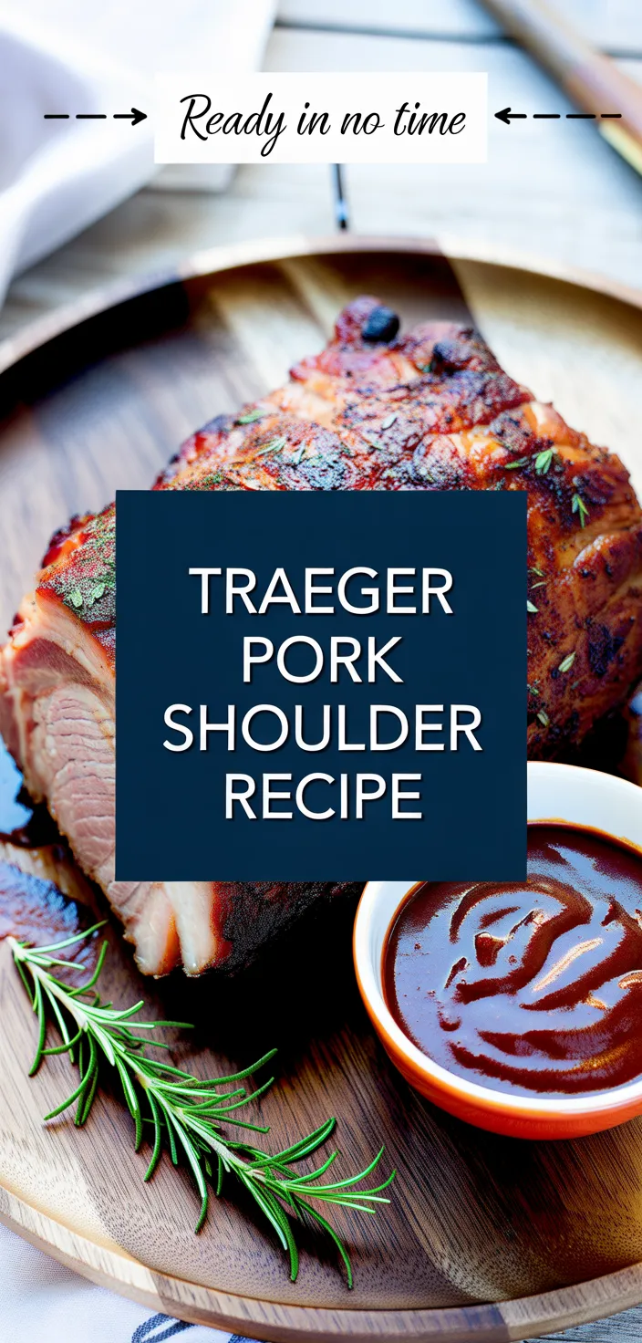 A photo of Traeger Pork Shoulder Recipe