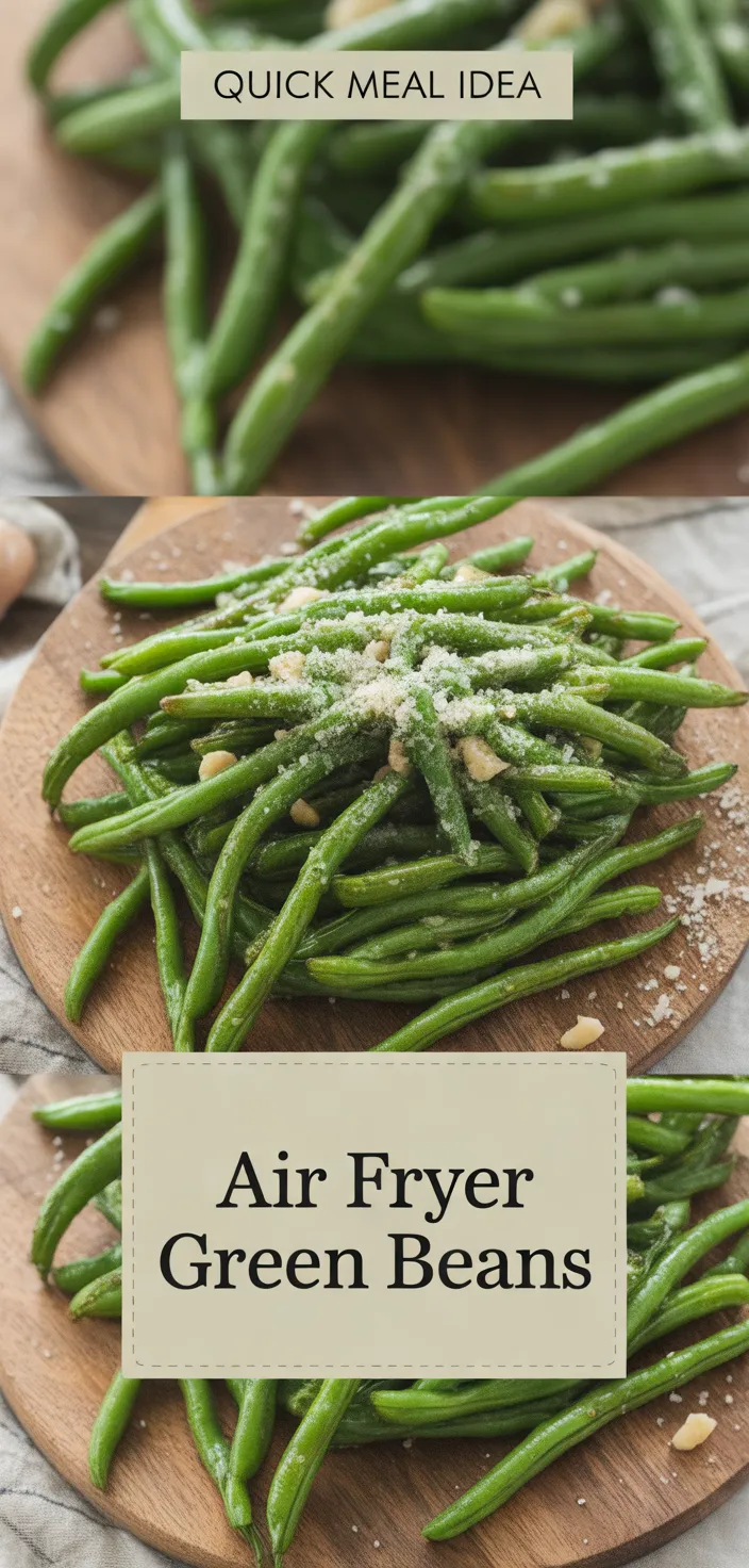 A photo of Air Fryer Green Beans Recipe