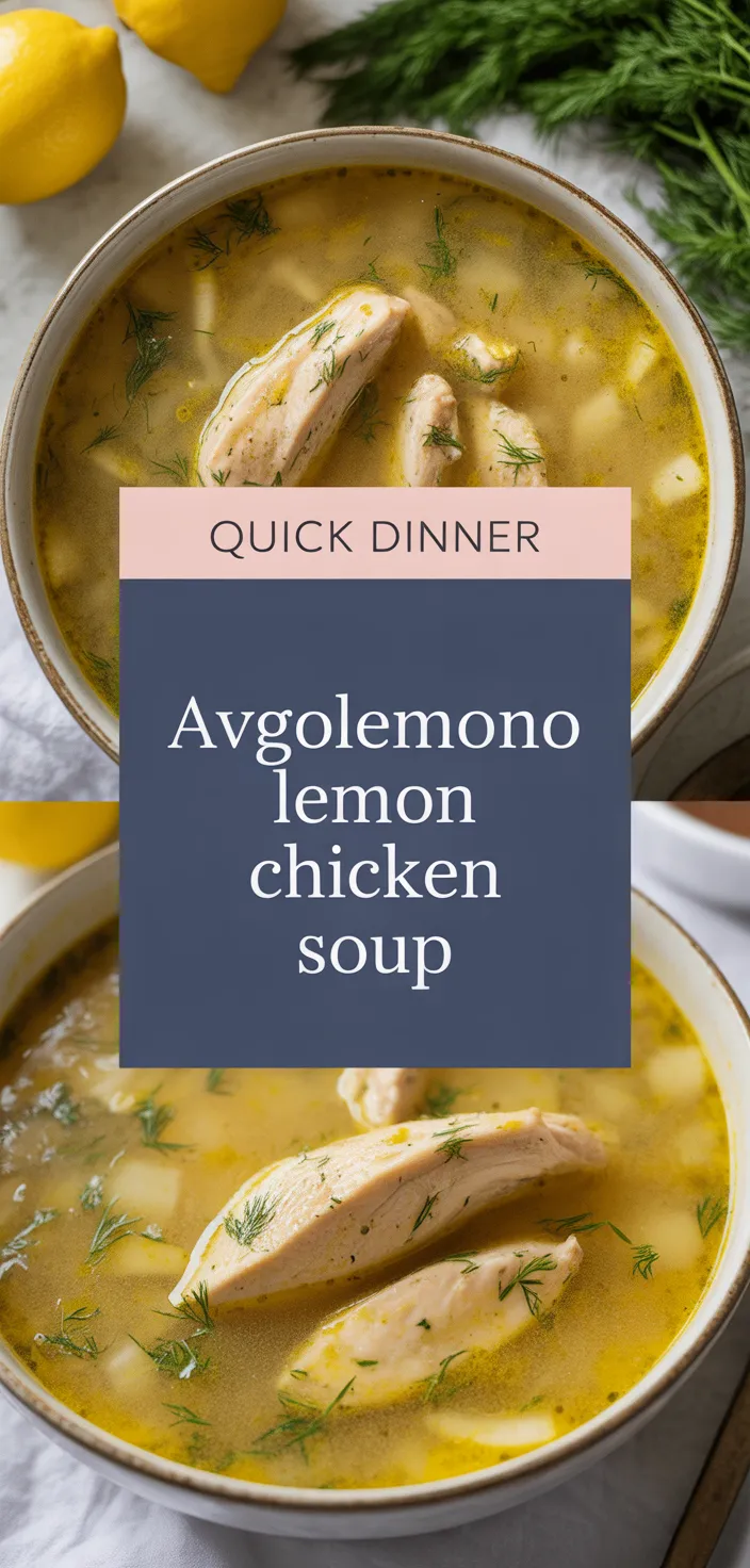A photo of Avgolemono Soup...Greek Chicken Soup With Lemon Recipe