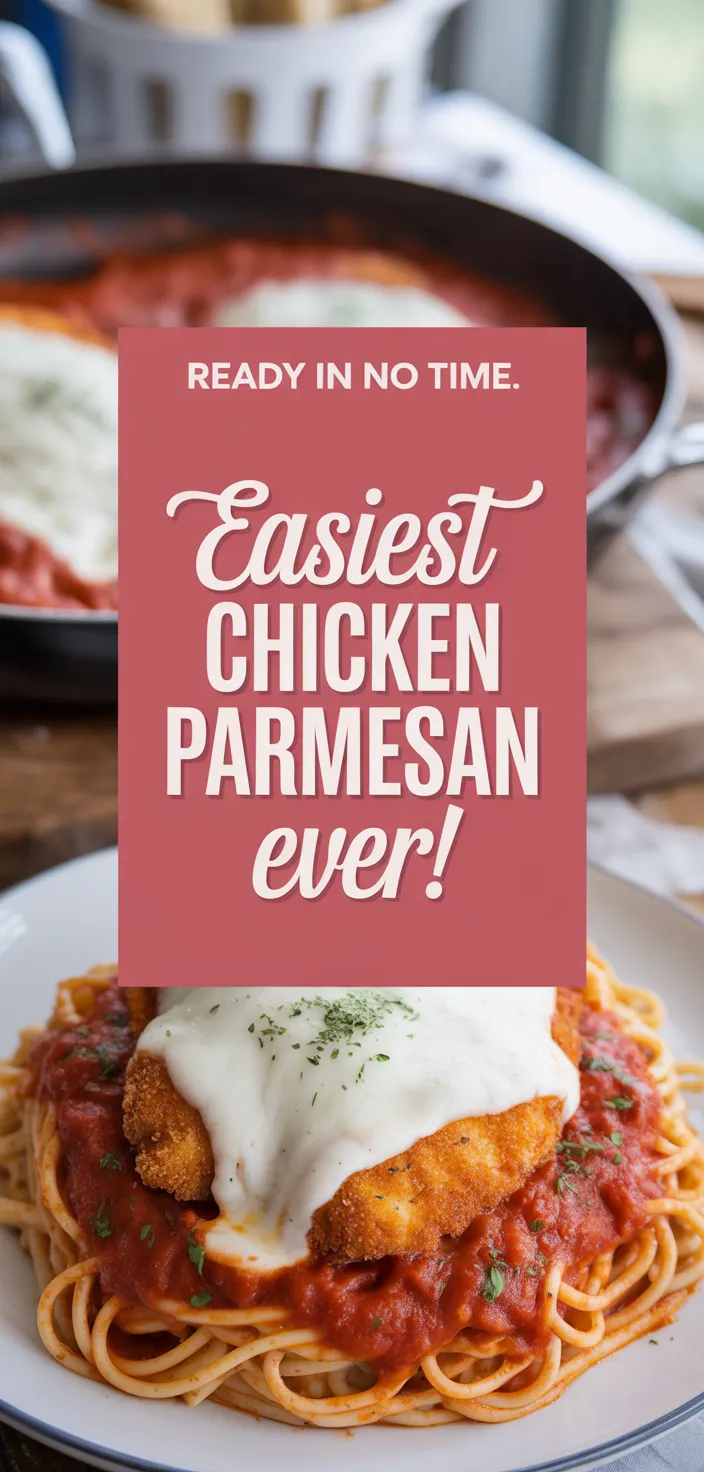 A photo of Easiest Chicken Parmesan Ever! Recipe