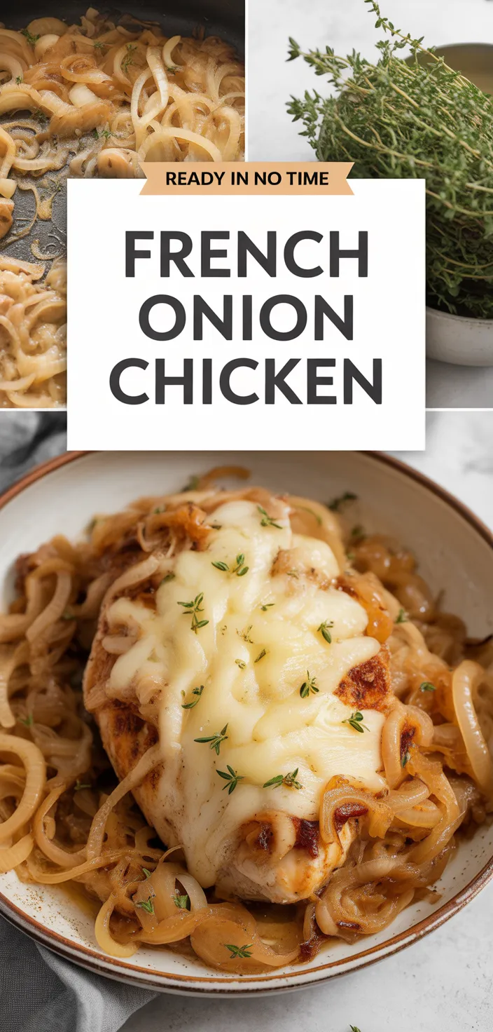 A photo of French Onion Chicken Recipe