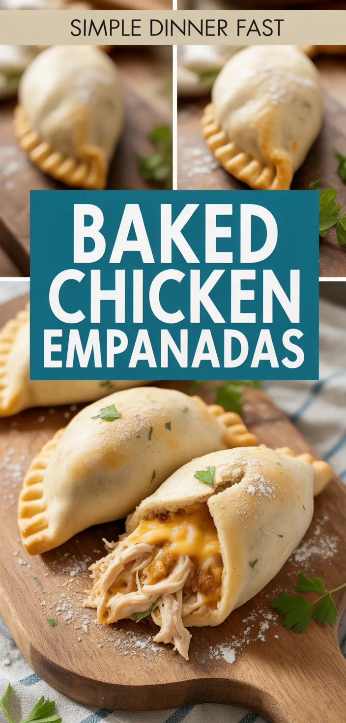 A photo of How To Make Baked Pastelillo {Empanadas} With Chicken & Potatoes Recipe