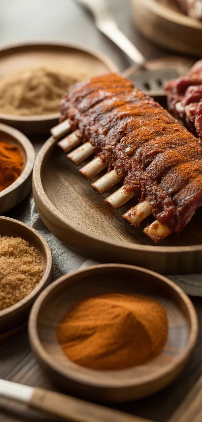 Ingredients photo for Fall Off The Bone Baby Back Ribs In The Oven Recipe