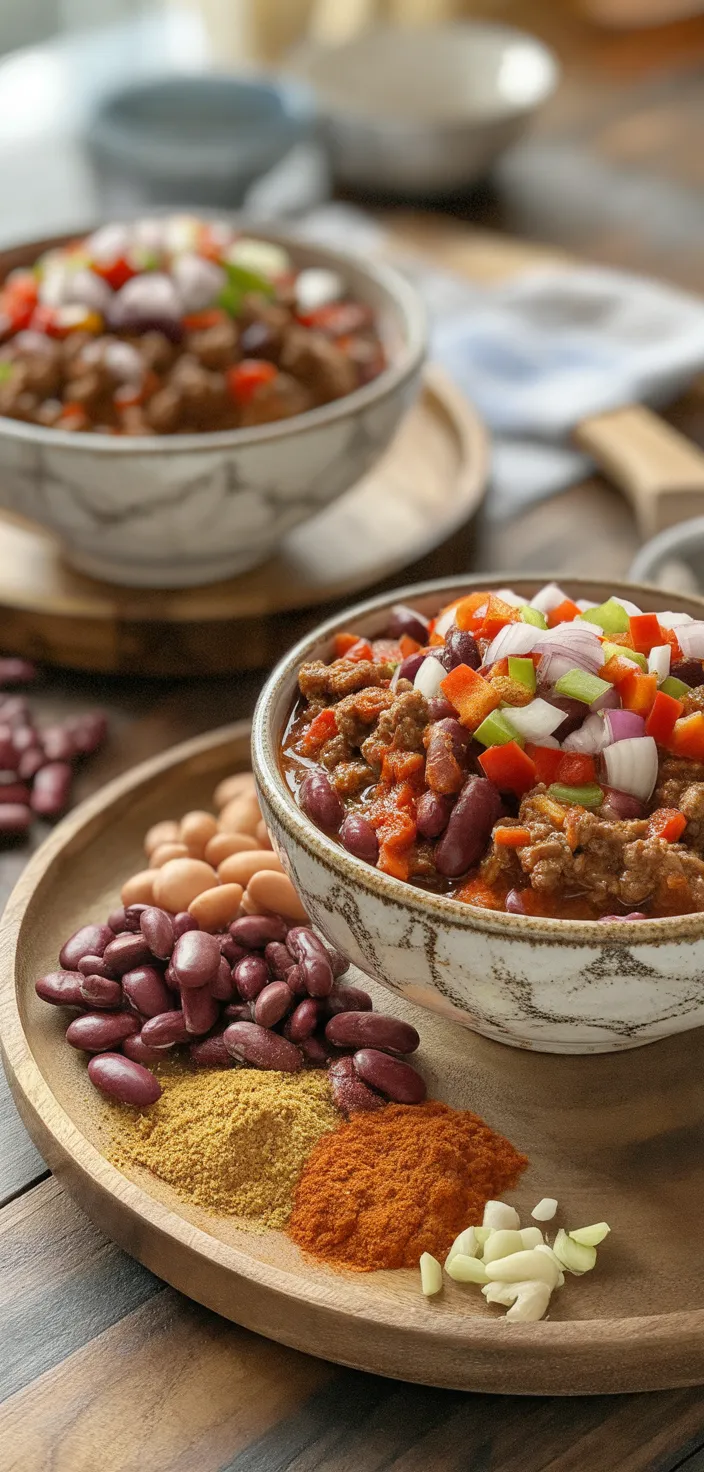 Ingredients photo for Best Easy Chili Recipe