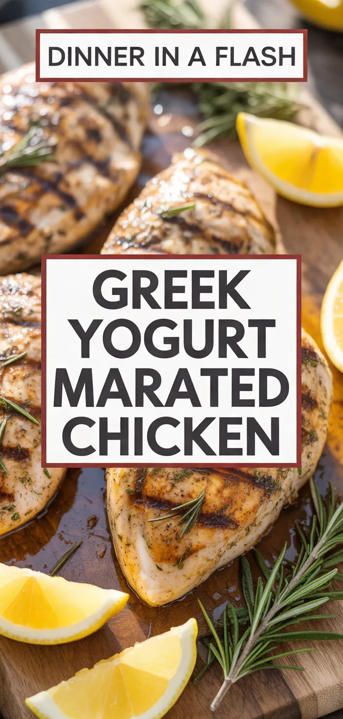 A photo of Greek Yogurt Marinated Chicken Recipe