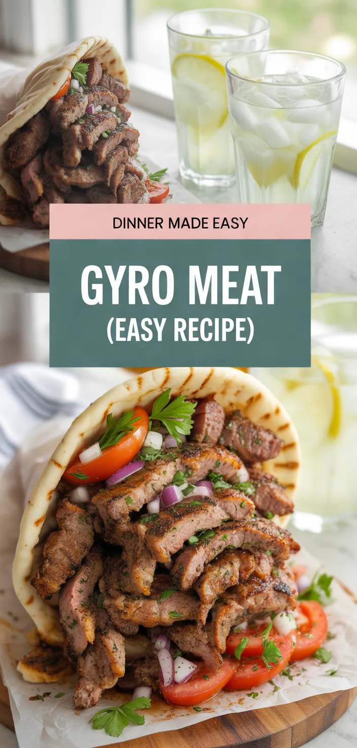 A photo of Gyro Meat (Easy Recipe)