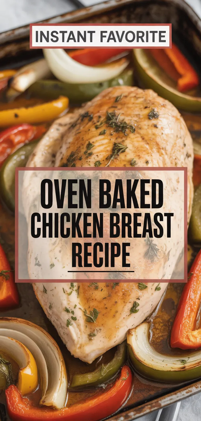 A photo of Oven Baked Chicken Breast Recipe
