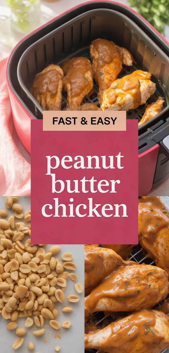 A photo of Peanut Butter Chicken/ Air Fryer Recipe