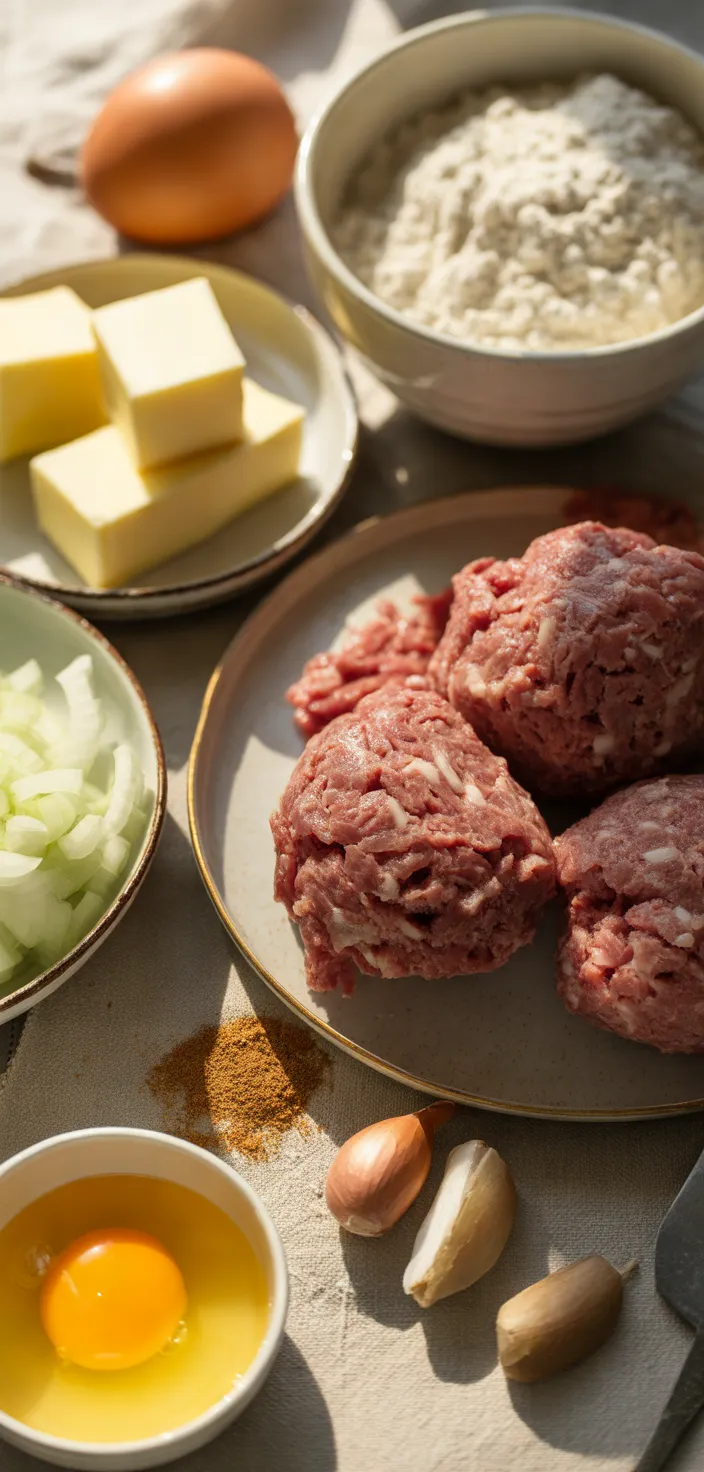 Ingredients photo for Easy & Authentic Scotch Pie Recipe