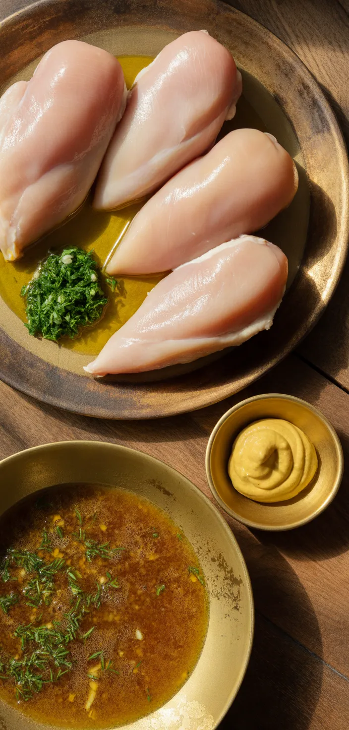 Ingredients photo for Heart Healthy Rosemary Chicken Dijon Recipe
