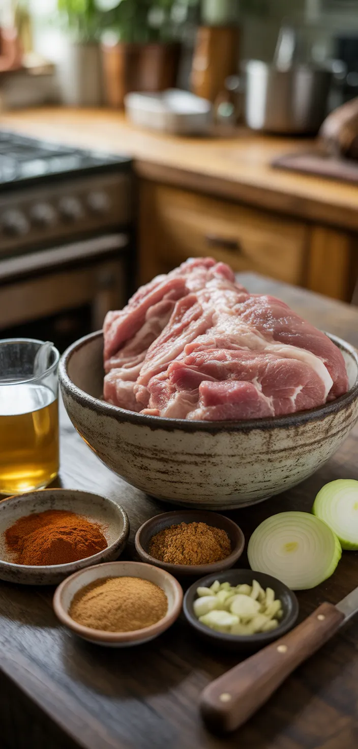 Ingredients photo for The Best Slow Cooker Pulled Pork Recipe